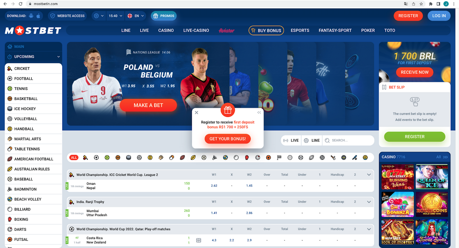 Mostbet Discount Code