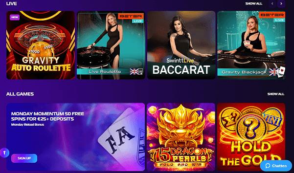 JohnVegas Casino site